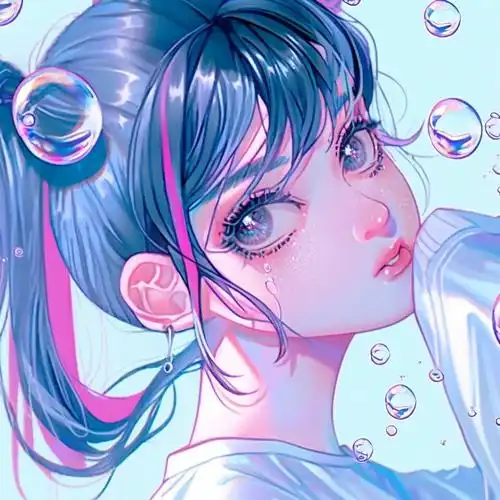 科幻动漫美女薇拉角色头像